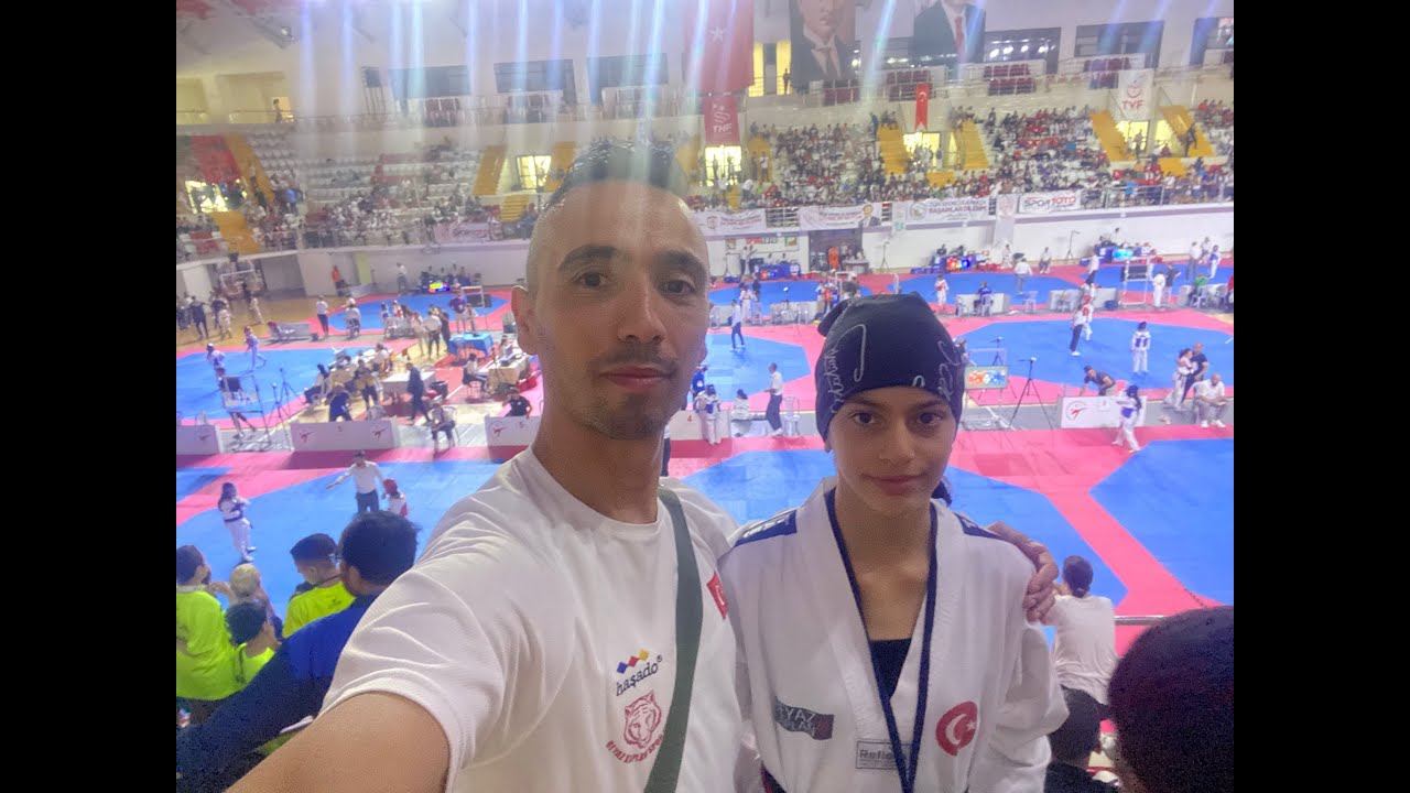 4-10 Eylül 2023 Sivas 40 kg minikler Türkiye Taekwondo Şampiyonası Ecrin UÇAR