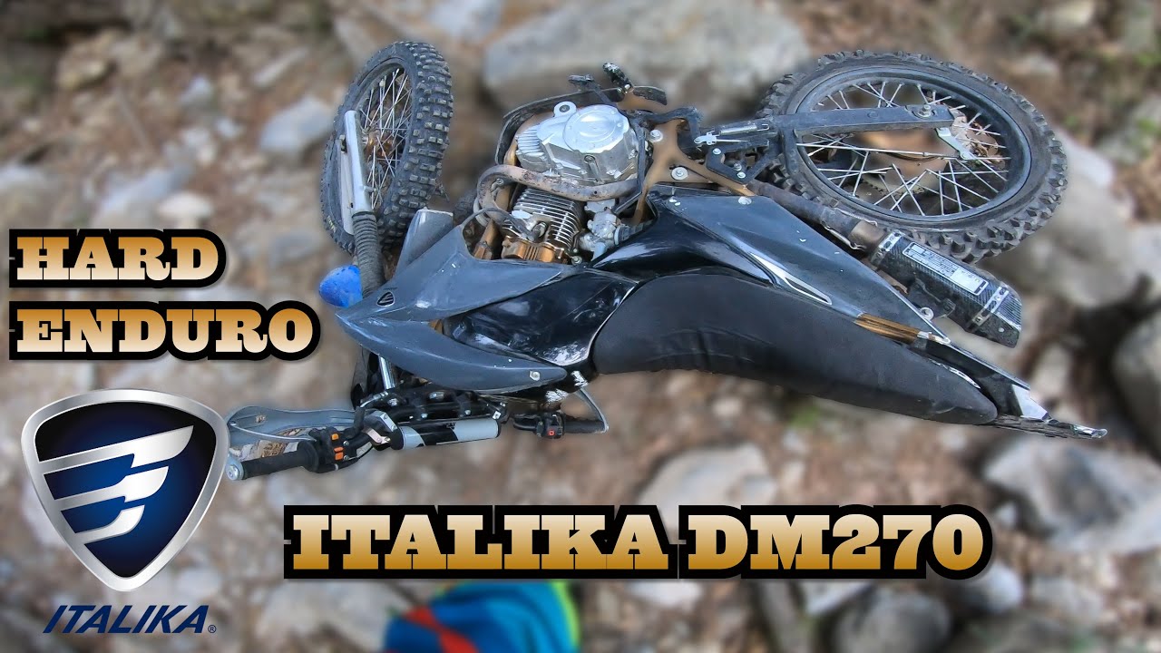 Haciendo (HARD) ENDURO con KTMs en mi ITALIKA DM270!!!