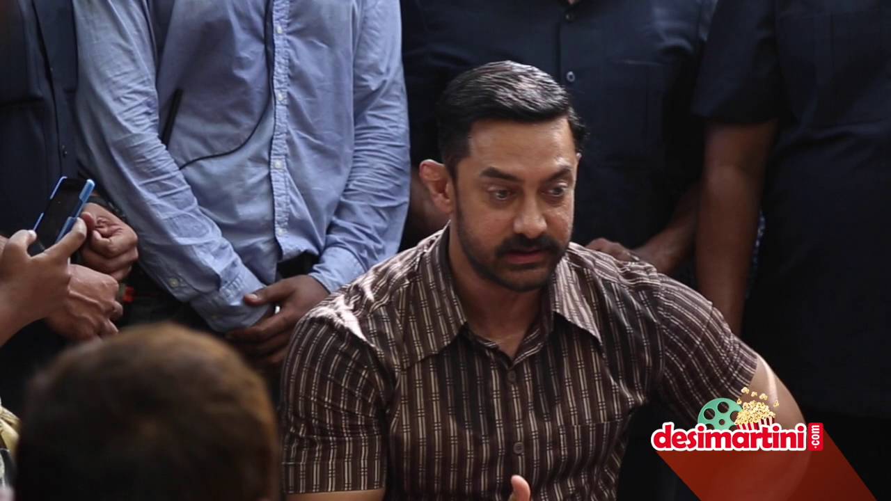 Aamir Khan Press Conference for Dangal in Ludhiana - Desimartini.com