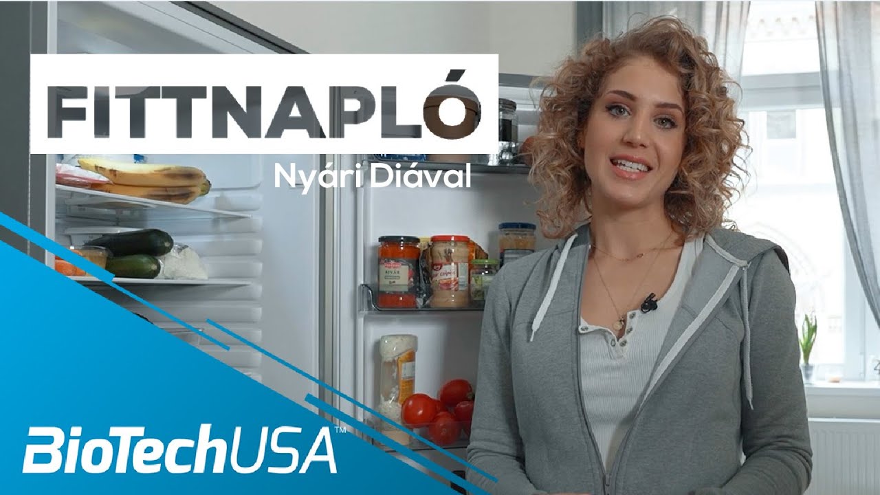 Így tartja magát formában Nyári Dia | Edzés & Étkezés - Fittnapló - BioTechUSA