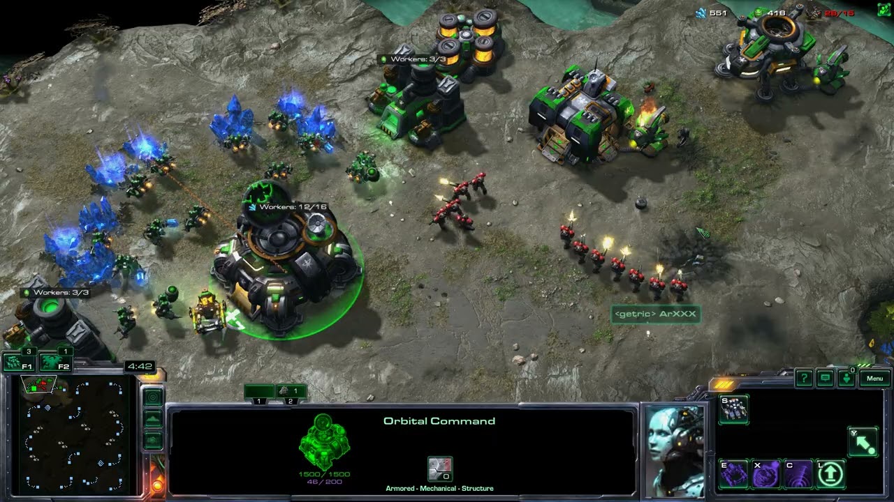 Almost Lost… Until The Battlecruiser Arrived 😳 | SC2 1v1