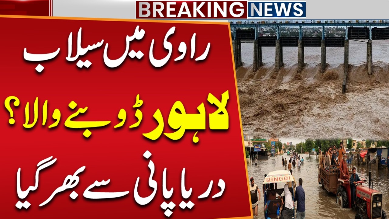 Ravi River Water Level Rising | Flood Alert Issued for Nearby Areas | Latest Updates | Public News