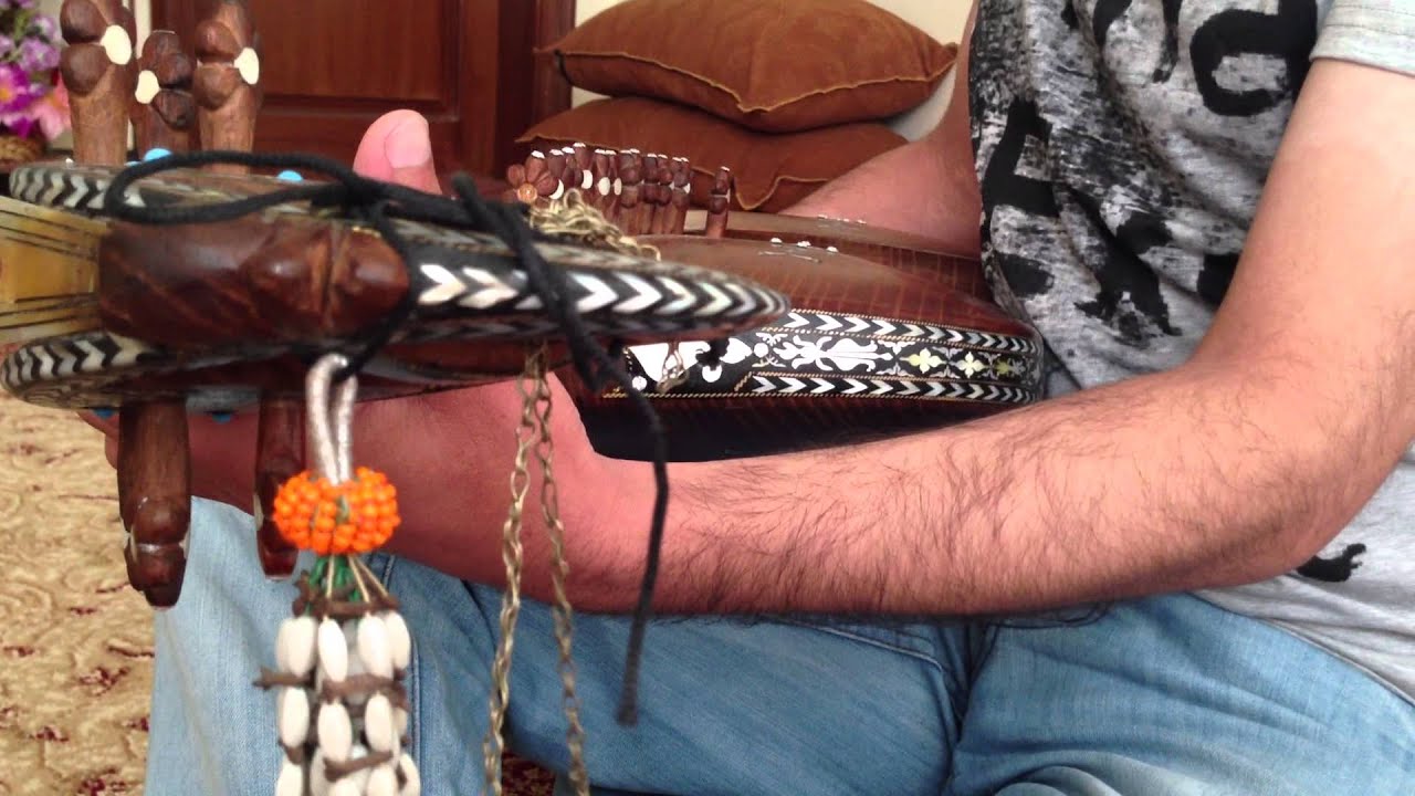 Ali Shah Playing Rabab (practicing raag bhairov)