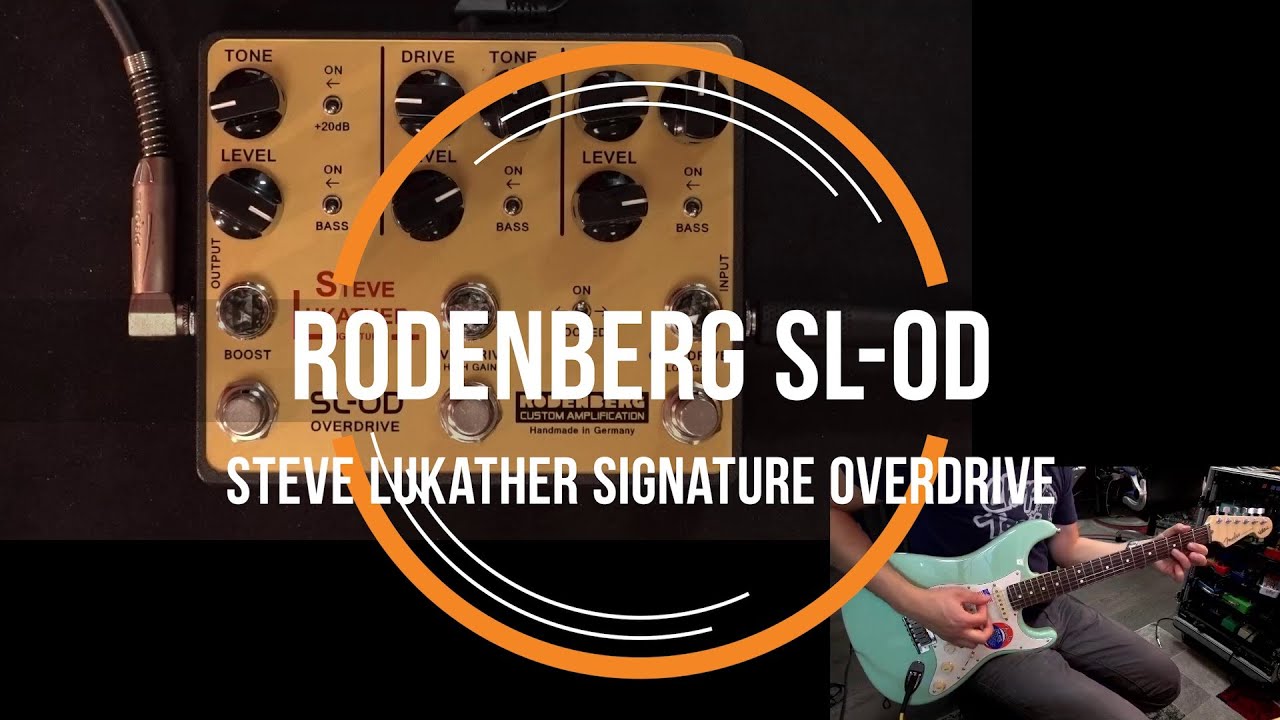 Rodenberg SL-OD Overdrive Steve Lukather Signature | Playthrough Demo