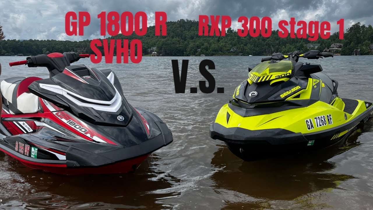 YAMAHA GP1800r V.S. SEADOO RXP 300