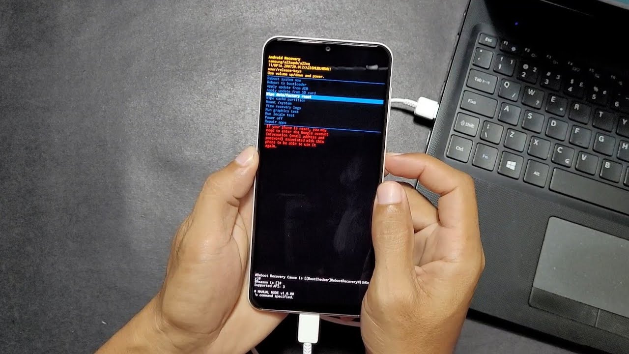 Como Formatar o Galaxy A23 5G (Hard Reset)
