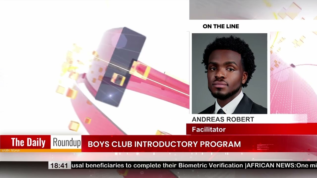 DAILY ROUNDUP WITH NINA | Boys Club introductory program- nbc