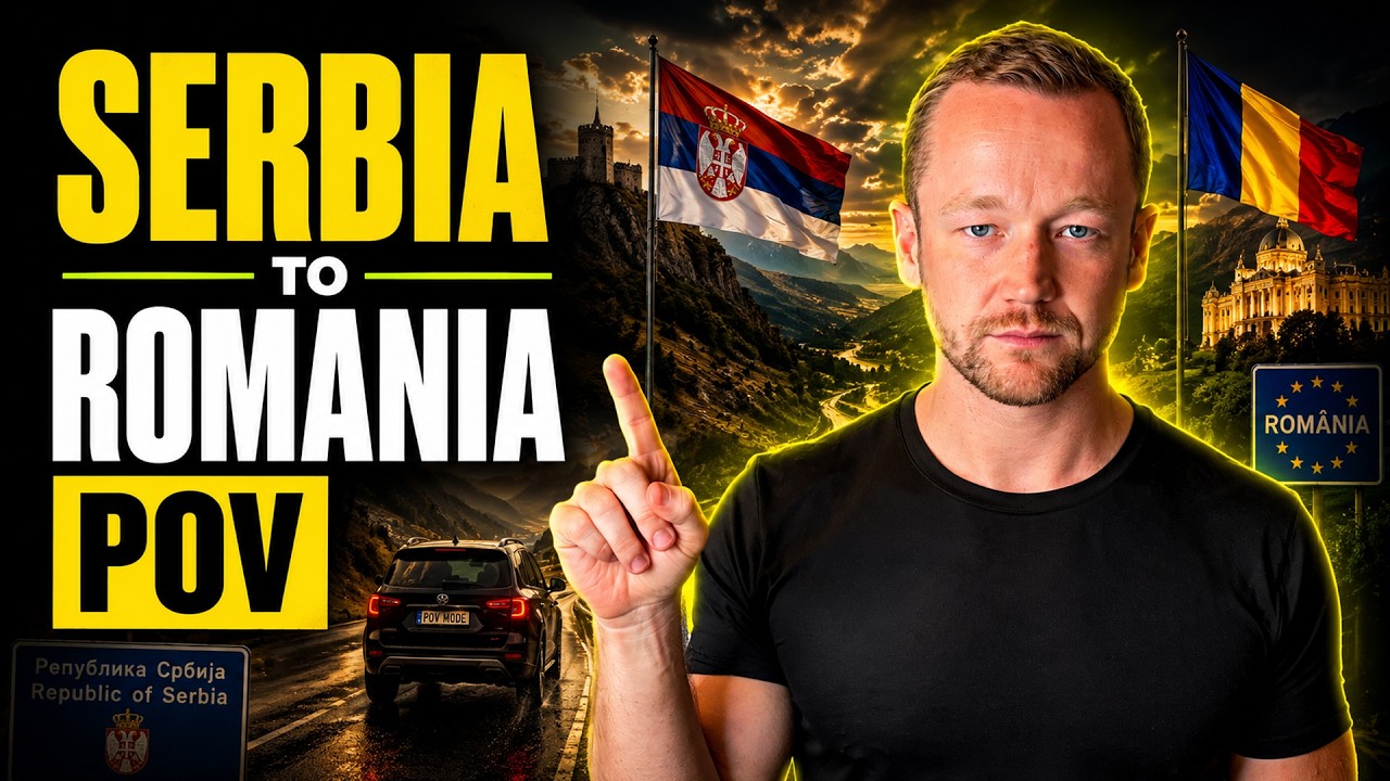pov: youre a 28yr old entrepreneur traveling from Serbia to Romania
