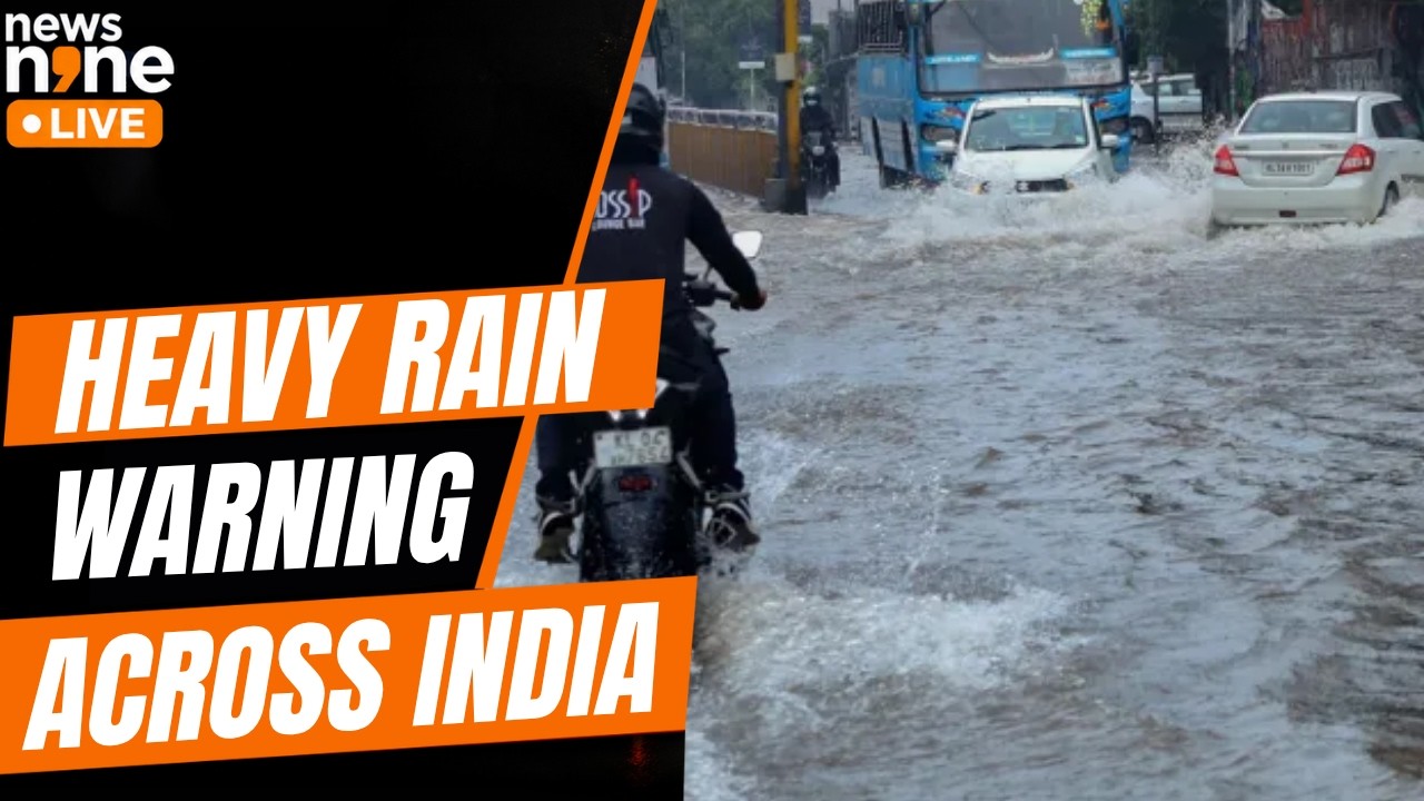 Heavy Rain Alert Across 21 States | IMD Warns Of Torrential Rain & Strong Winds