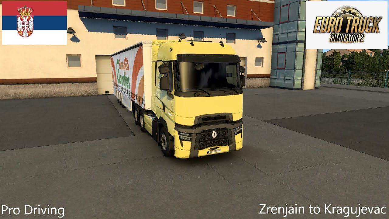 ETS2 Quick job from Zrenjain SRB to Kragujevac SRB with Promods 1.46 DLC&rsquo;s & Mods.