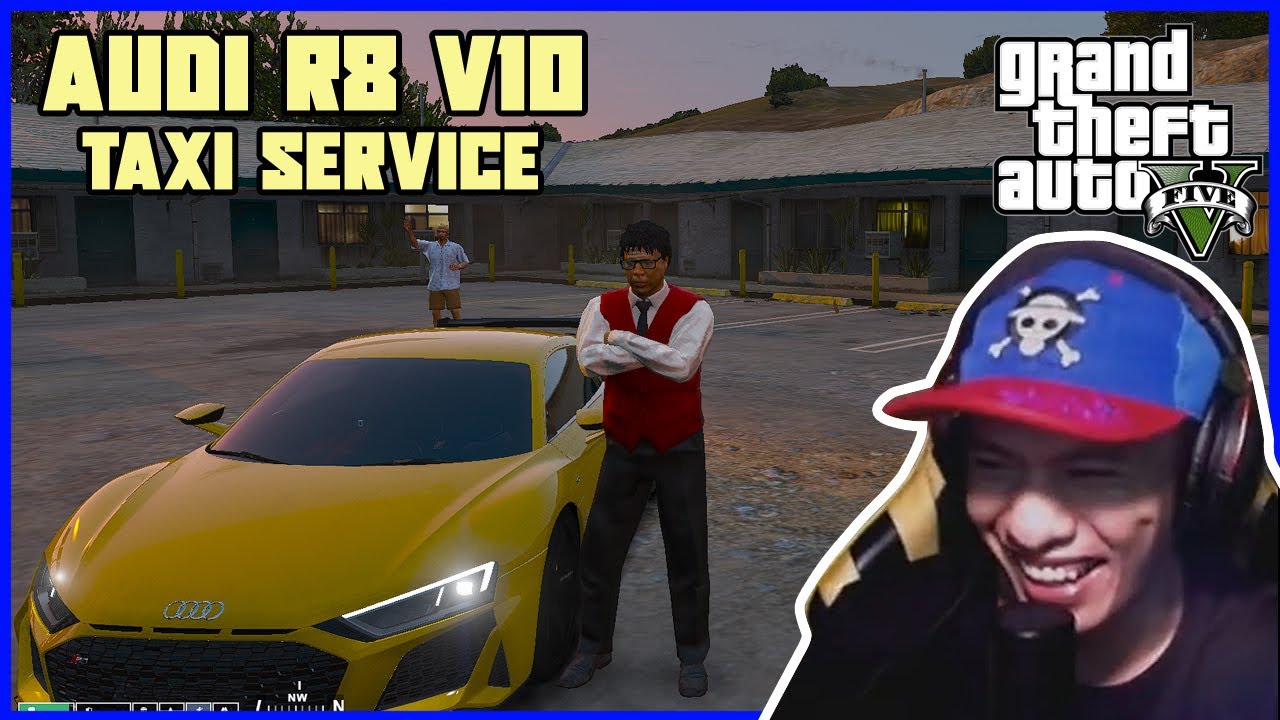 AUDI R8 V10 TAXI SERVICE NI MANG BERTING | GTA 5 Roleplay