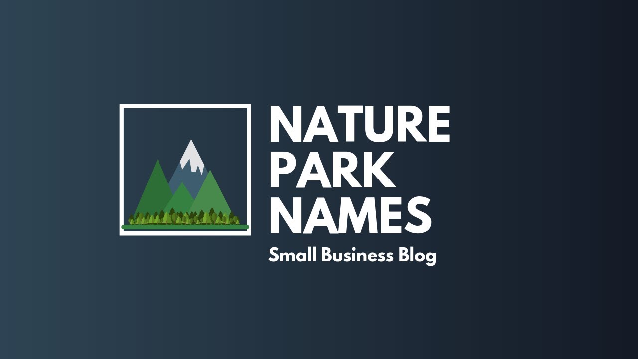 Creative Nature Park Business Names