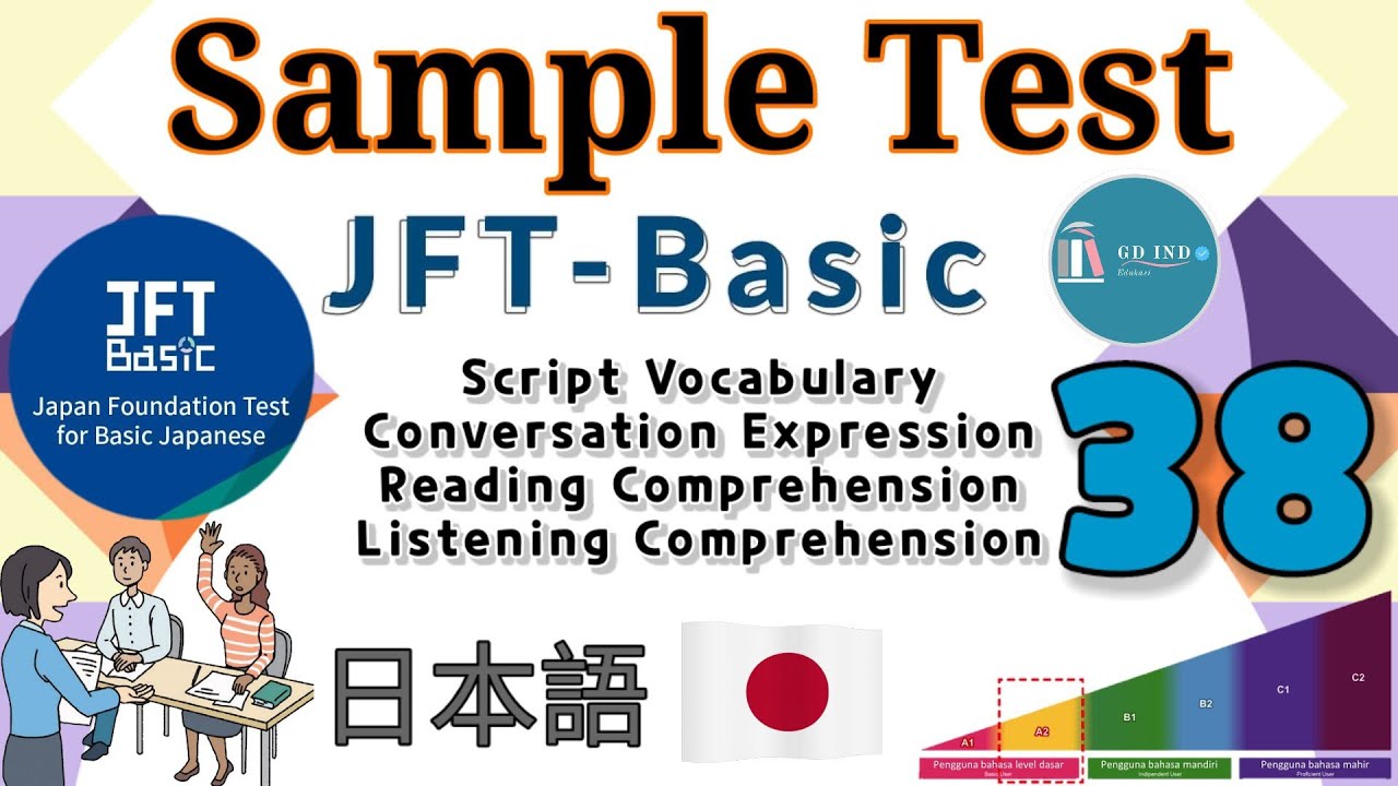 Latihan Soal JFT Basic A2. (38) Script, Vocabulary, Conversation, Expression, Listening and Reading