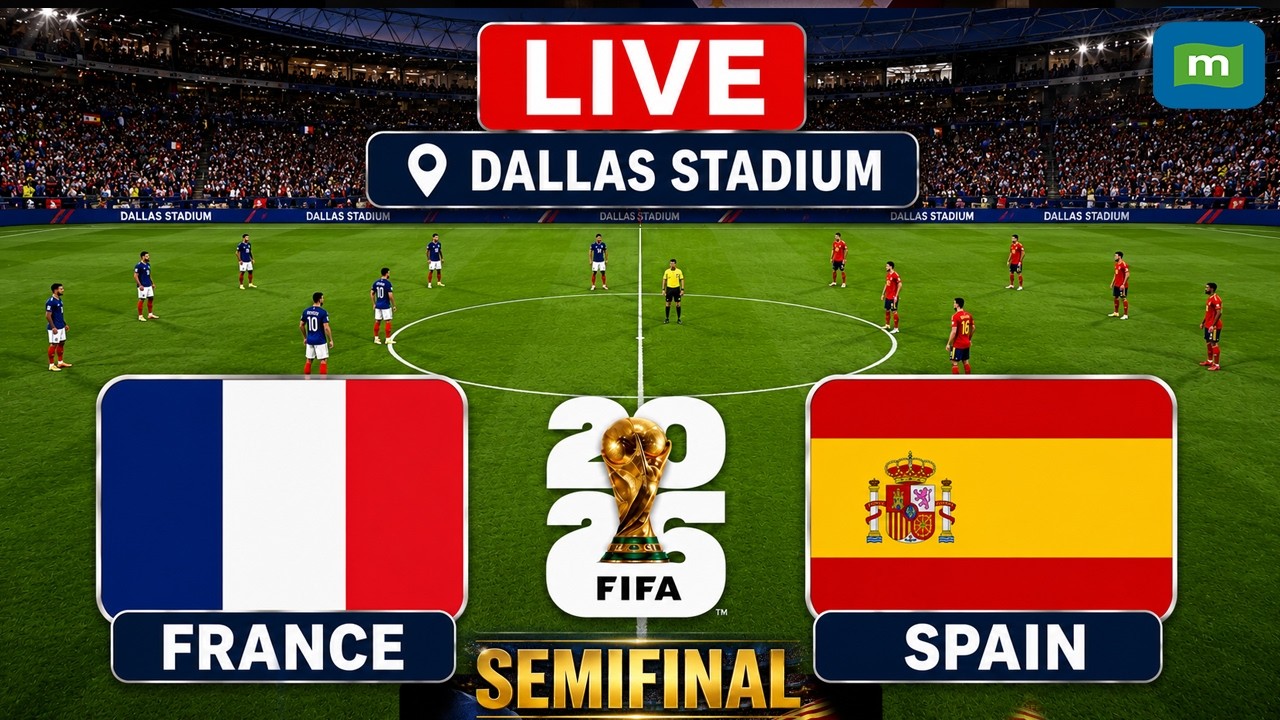 🔴France vs Spain LIVE Today: FIFA World Cup 2026 Semifinal | Dallas, USA | FRA Vs SPA Live Football