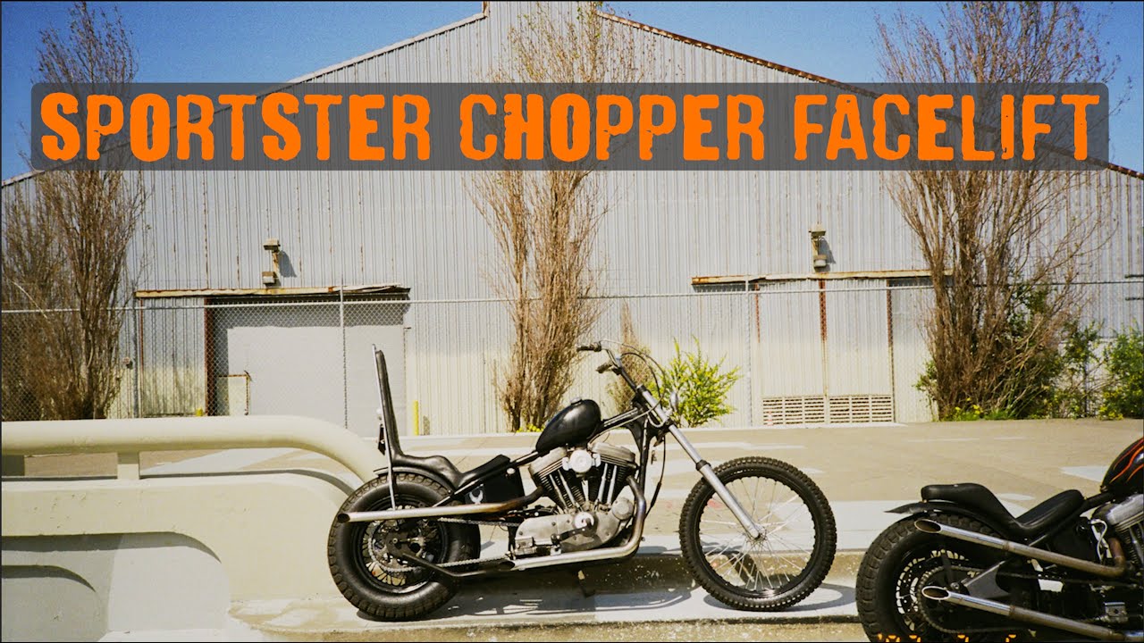BLUES SPORTSTER CHOPPER FACELIFT