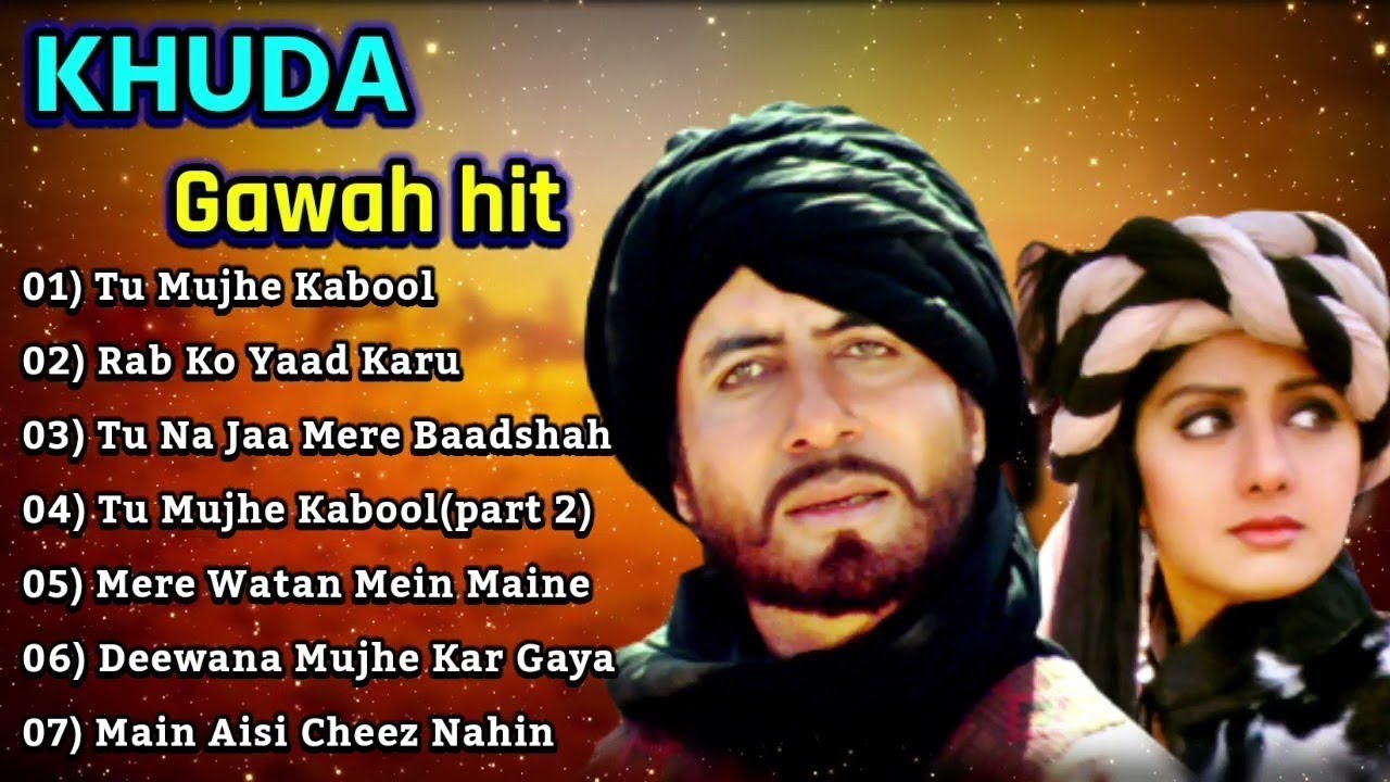 Khuda Gawah Movie All Songs - Jukebox | Amitabh Bachchan & Sridevi | Full Album Hindi Hit Songs