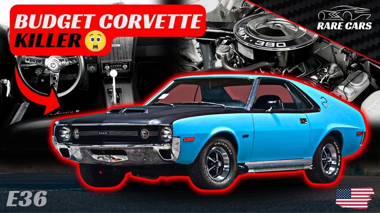 Этот редкий маслкар прицелился на Corvette — AMC AMX