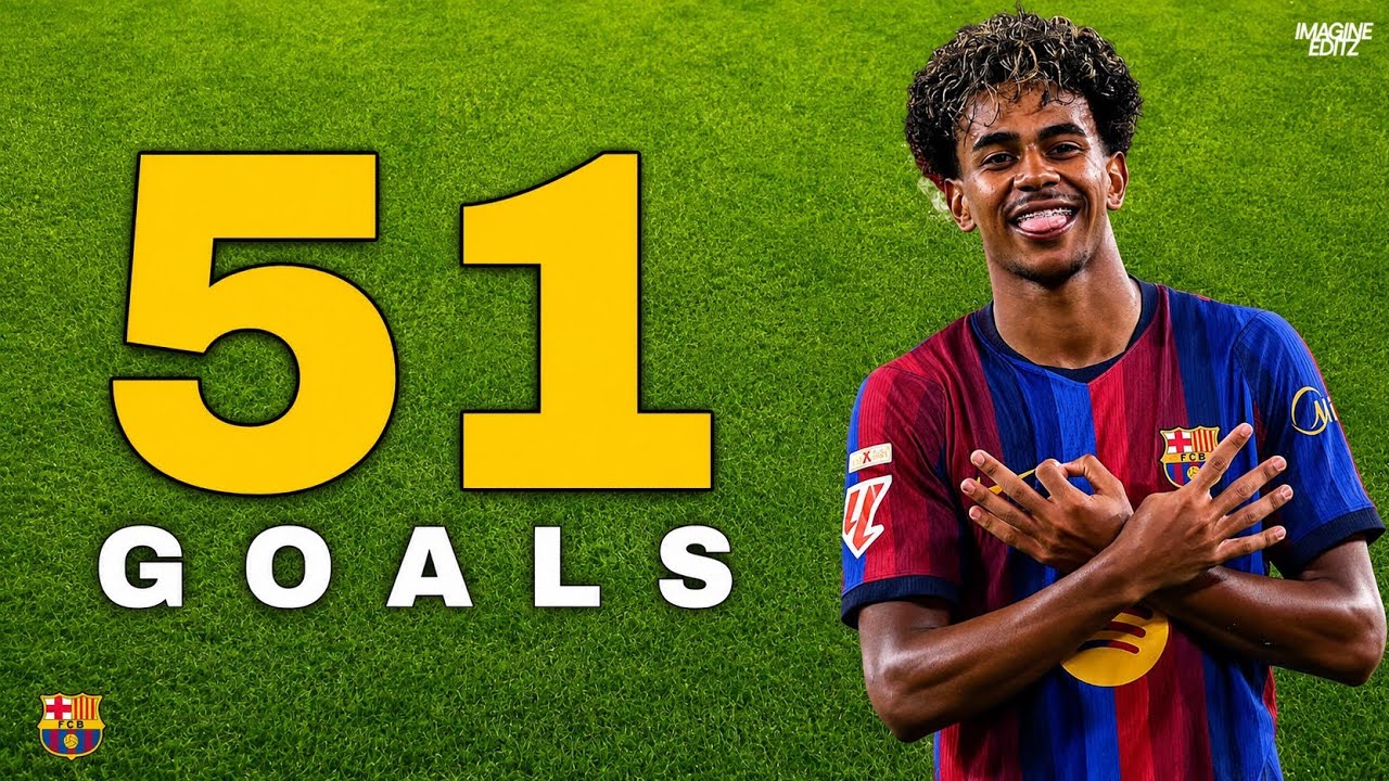 Lamine Yamal - All 51 Goals For Fc Barcelona ● English Commentary - HD