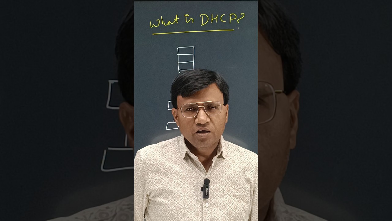 What is DHCP? #dhcp #dhcpserver #youtubeshorts