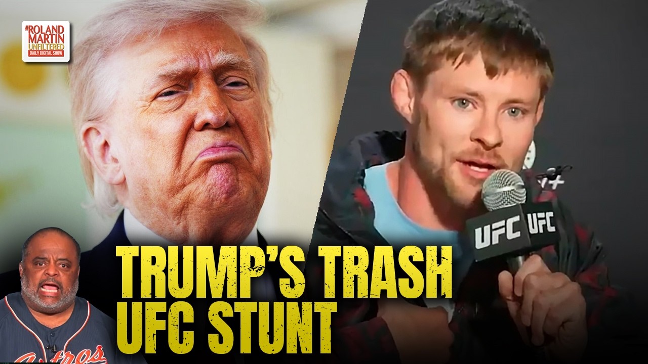 Брайс Митчелл осудил выходку Трампа в Белом доме, связанную с UFC. Роланд назвал это &laquo;отстойным&raquo;.
