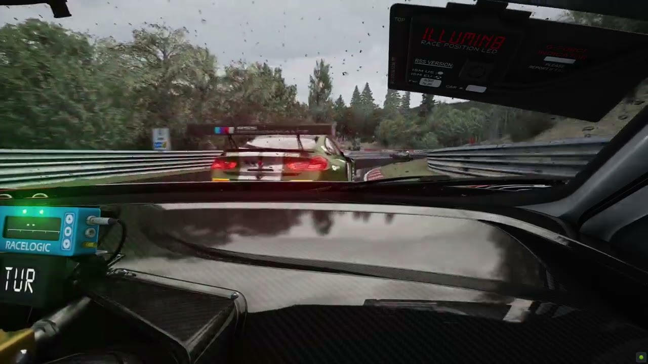 AUDI R8 LMS GT3 NORDSCHLEIFE RACING IN RAINY WEATHER  | ASSETTO CORSA GAMEPLAY
