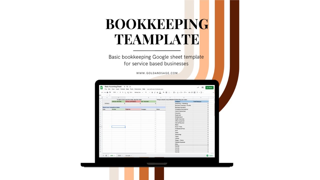 Basic Bookkeeping for Service Based Businesses