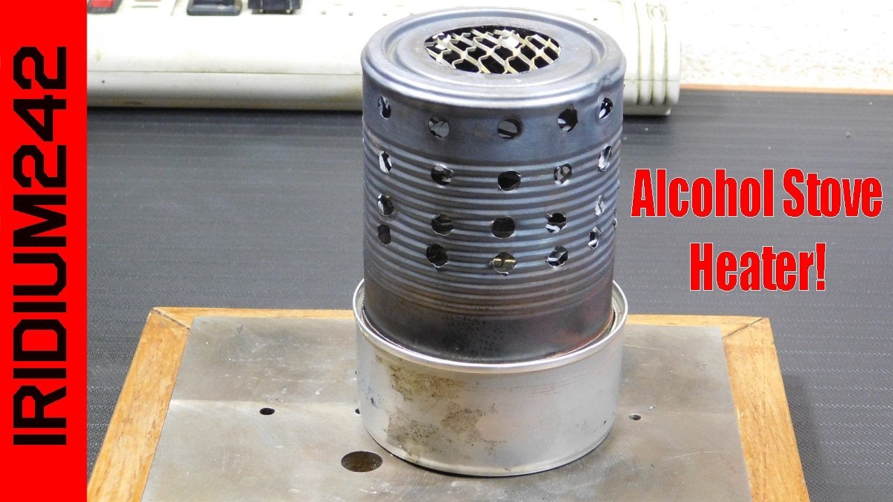 Home Made Alcohol Stove Heater