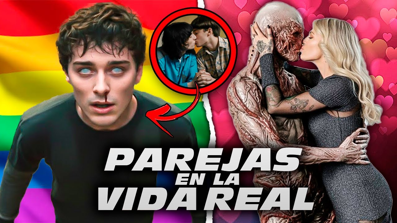 💖 Asi se ven LAS PAREJAS de los Actores de STRANGER THINGS en la VIDA REAL (2025)
