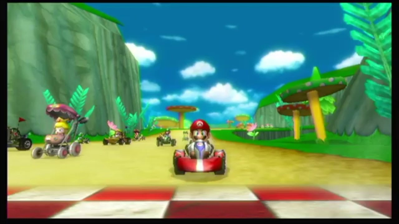 Mario Kart Wii - Mushroom Cup (50cc)