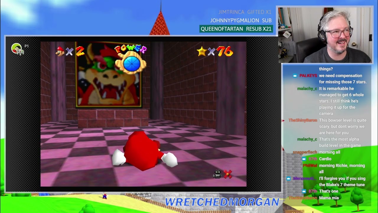 Wretchedmorgan plays Mario 64- Stream 22 - 18 Nov 2025