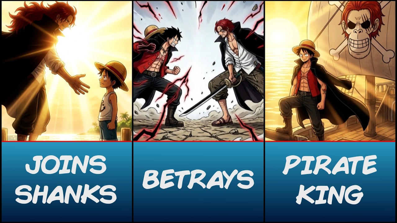 What If Luffy Joined Shanks' Crew ?