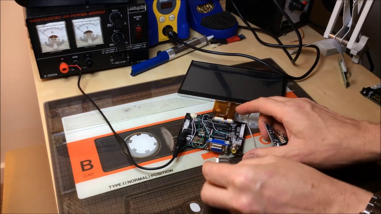 Uploading OpenRTD firmware to the RTD2662 display driver