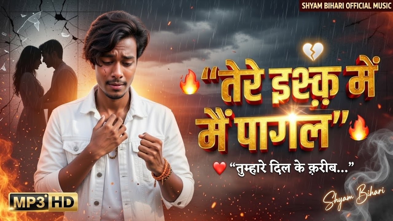 तेरे इश्क़ में मैं पागल | दर्द भरा रोमांटिक गाना | Shyam Bihari Official Music | MP3 HD #ViralSong
