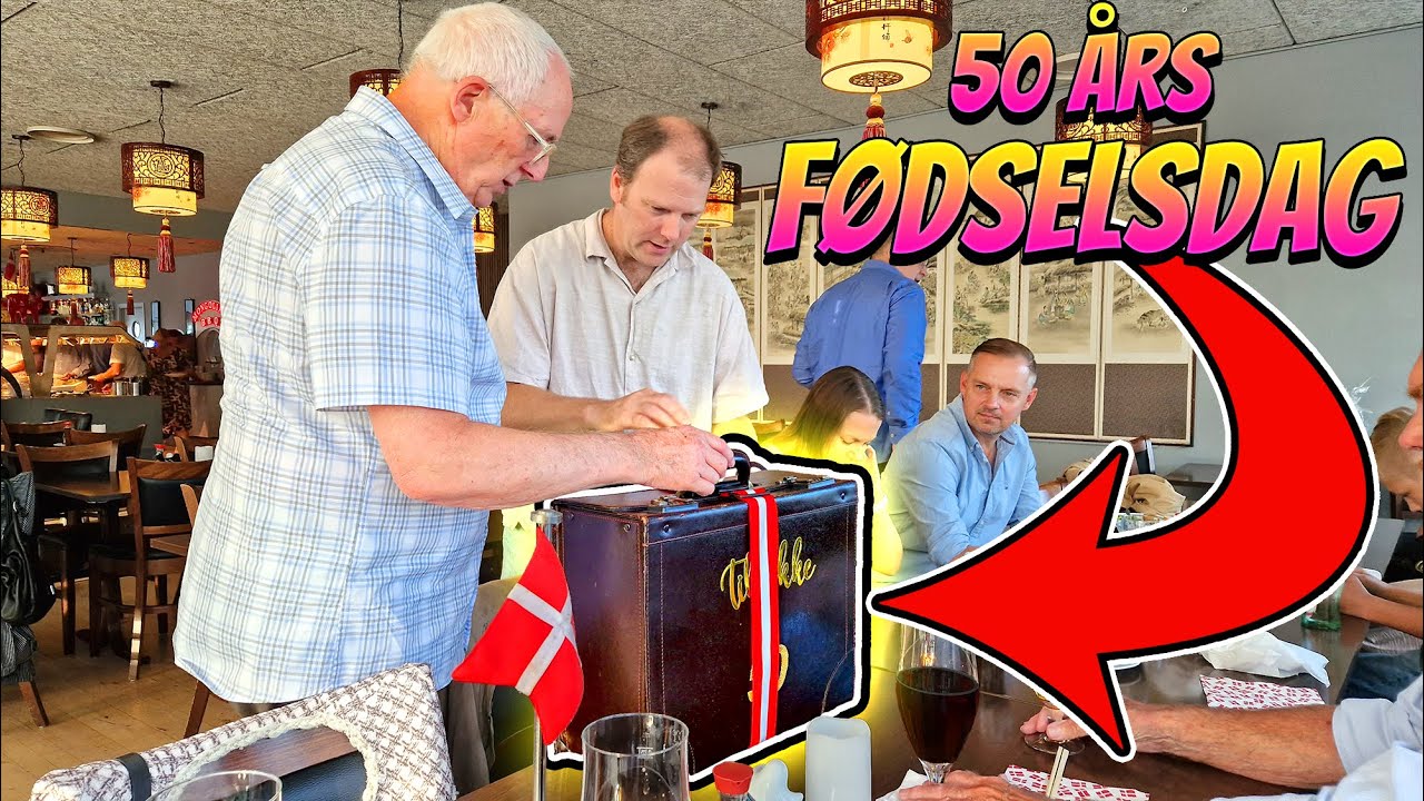 THOMAS' 50 ÅRS FØDSELSDAGSFEST🇩🇰🎈