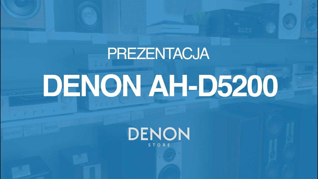 Słuchawki Denon AH-D5200 - prezentacja modelu