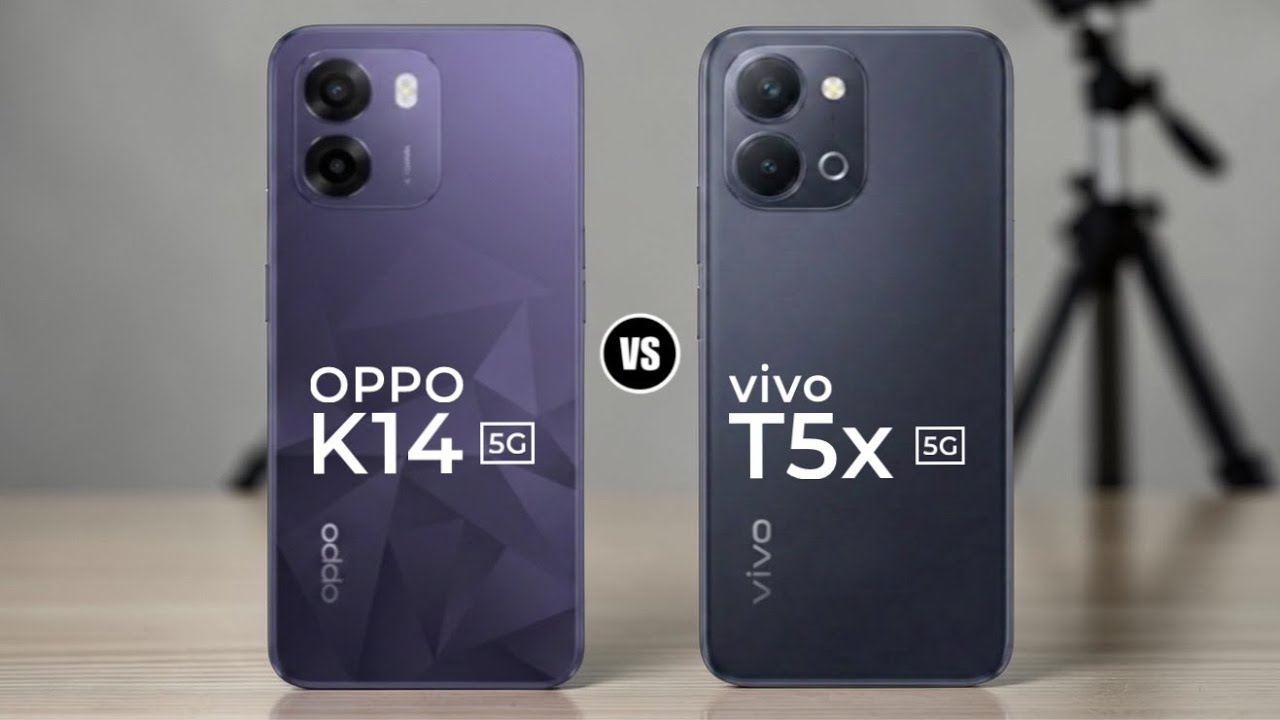 OPPO K14 5G vs Vivo T5X 5G