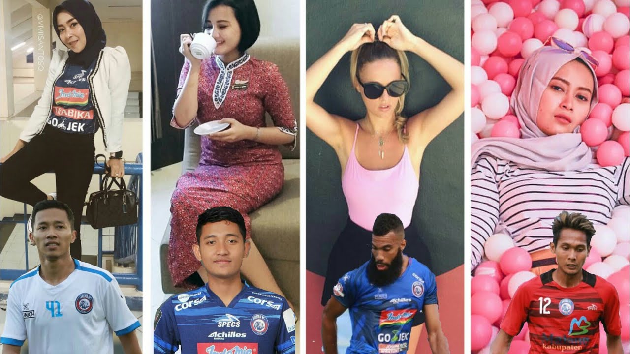 Istri dan kekasih Skuad Arema 2019