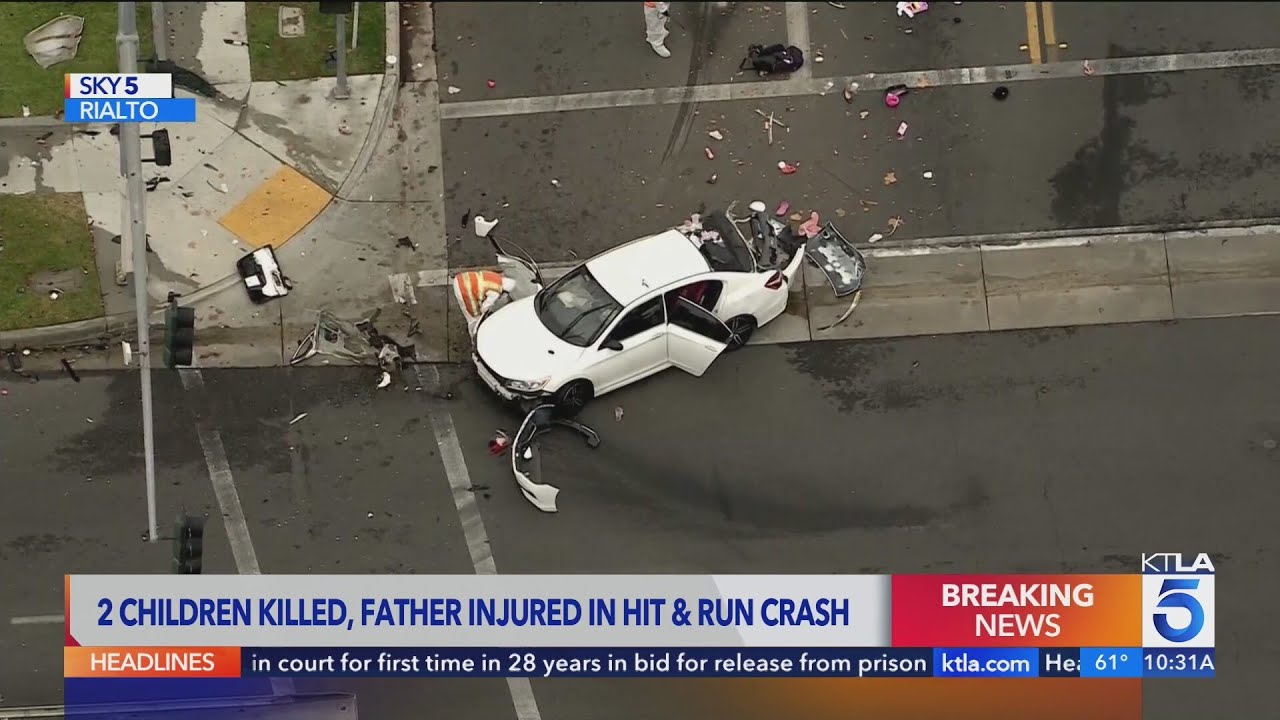 Girls, 3 and 4, killed by DUI driver in Rialto, police say