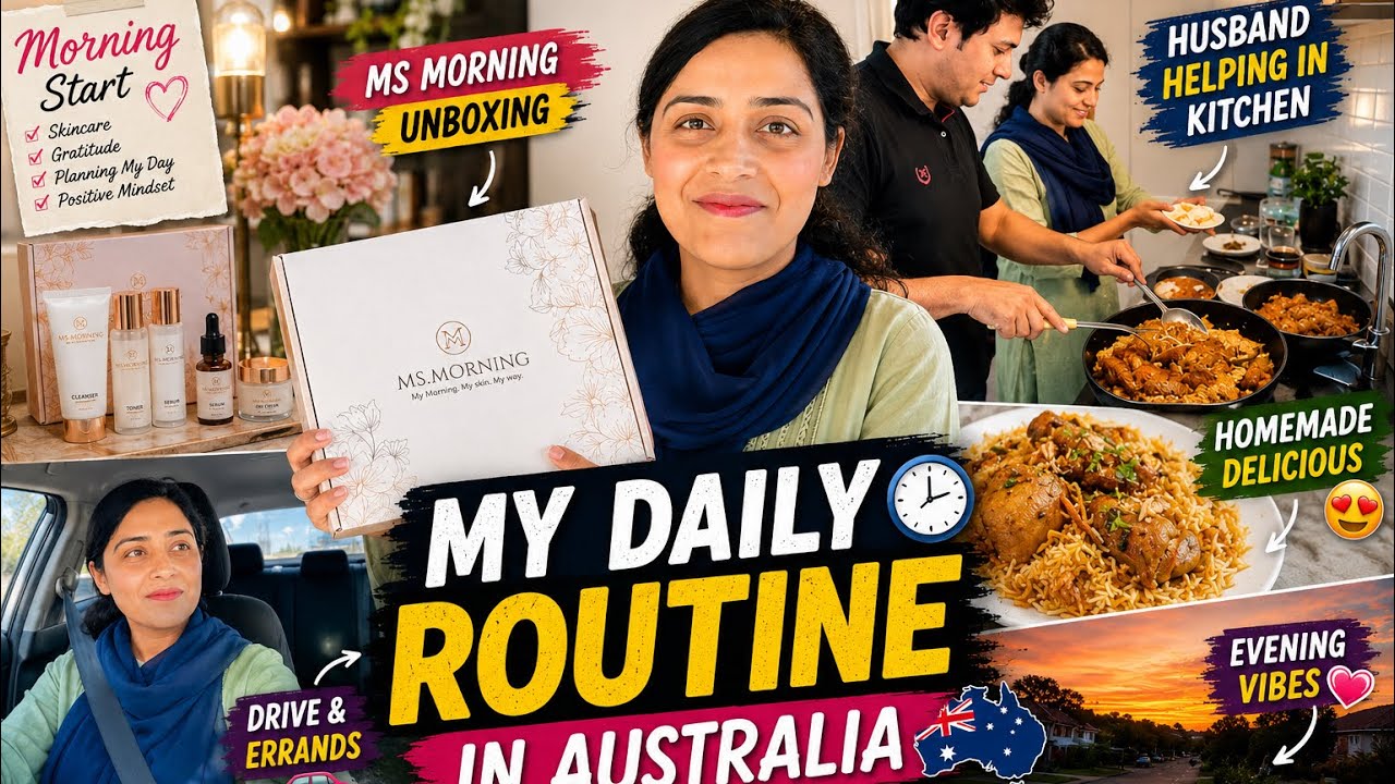 A Day in My Life in Australia | Morning Shopping, Pita Pockets & Kid Cricket Training