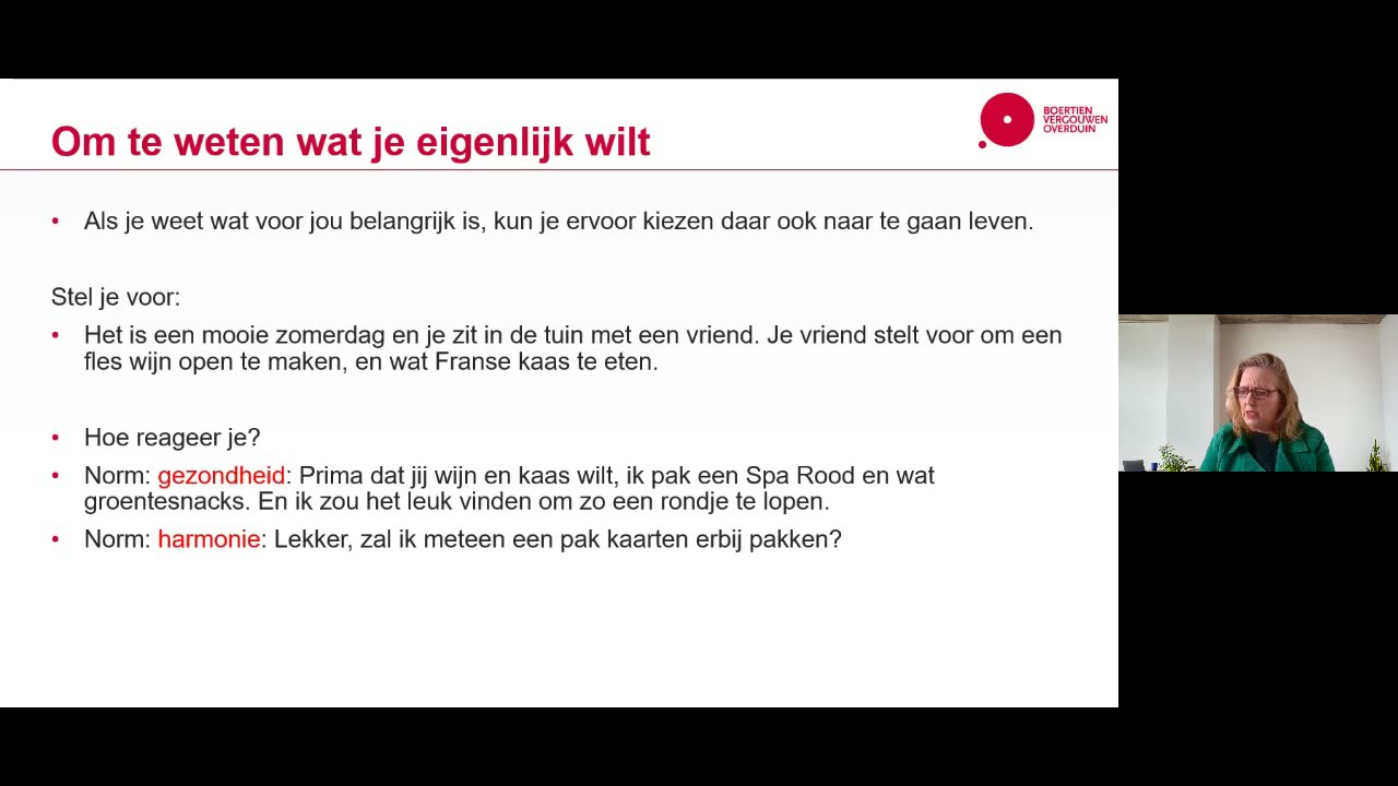 Webinar Persoonlijke Effectiviteit