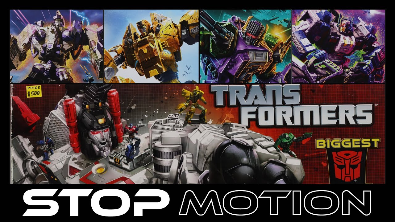 Transformers TITANS Stop Motion Animation