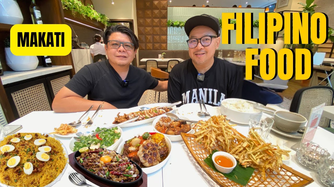MAKATI FOOD HOP NG MGA ELEVATED FILIPINO FOOD SA TATATIO AT TSOKOLATERIA