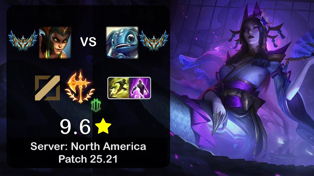 Cassiopeia Mid vs Fizz - NA Challenger - Patch 25.21