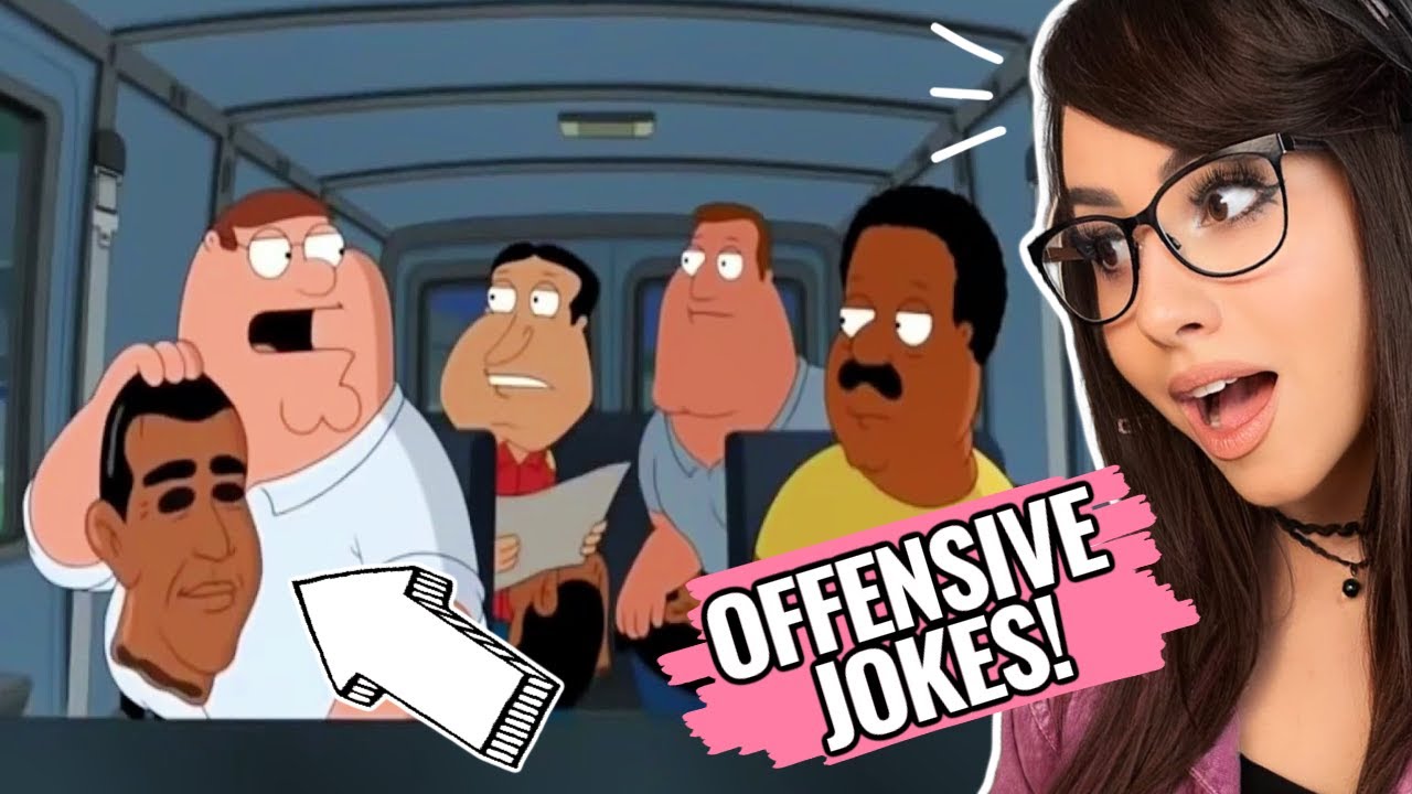 Family Guy Most Offensive Jokes - FUNNY REACTION