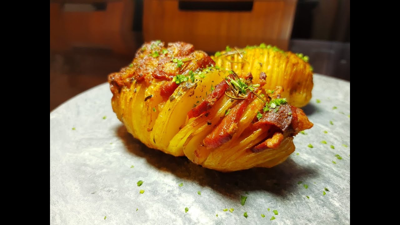 Aprenda a fazer a batata Hasselback. Veja como é fácil!