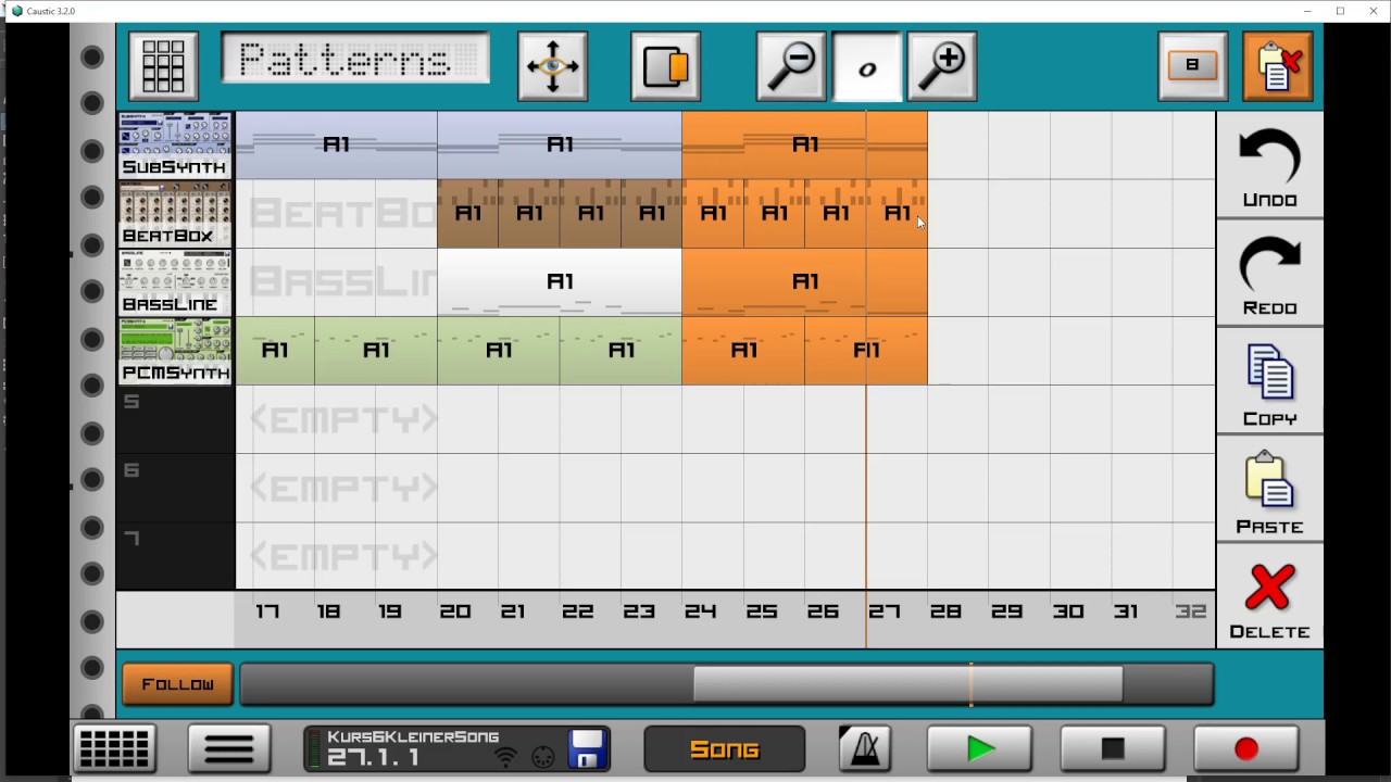 Caustic Kurs 6 kleiner Song