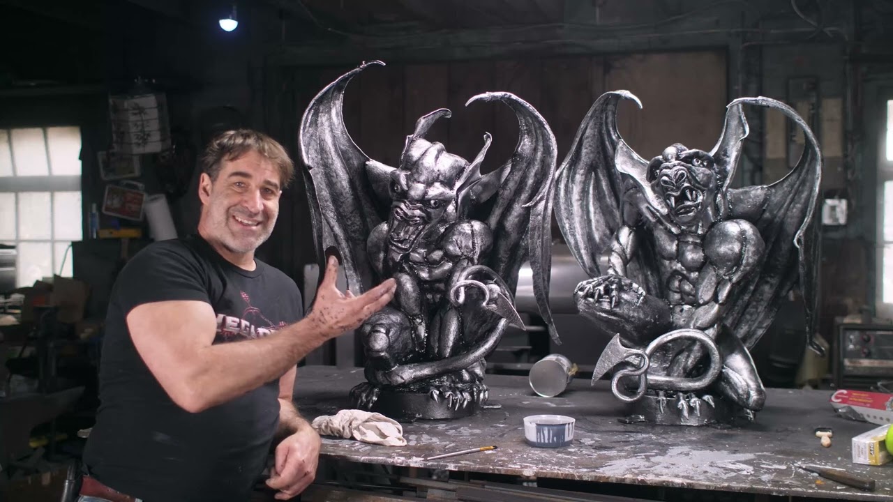 Winging It - Gargoyle Sculptures