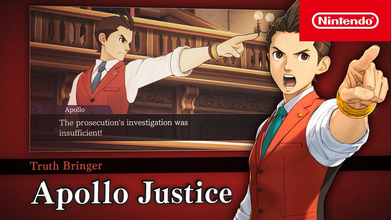 Apollo Justice: Ace Attorney Trilogy - Release Date Trailer - Nintendo Switch