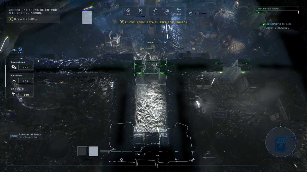 Alien Dark Descent 2 mision maximun difficulty- nision 2 maxima dificultad