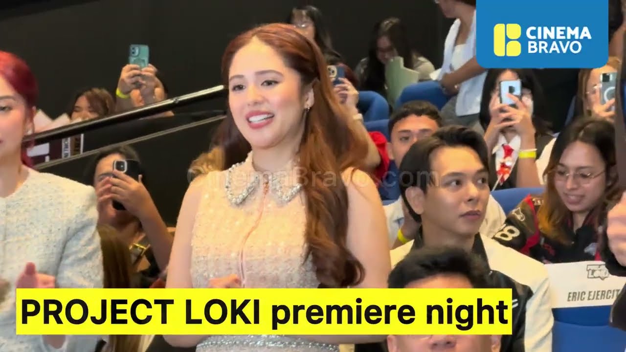 PROJECT LOKI premiere night: Dylan Menor, Jayda Avanzado, Marco Gallo, Direk Xian Lim, Akosiibarra